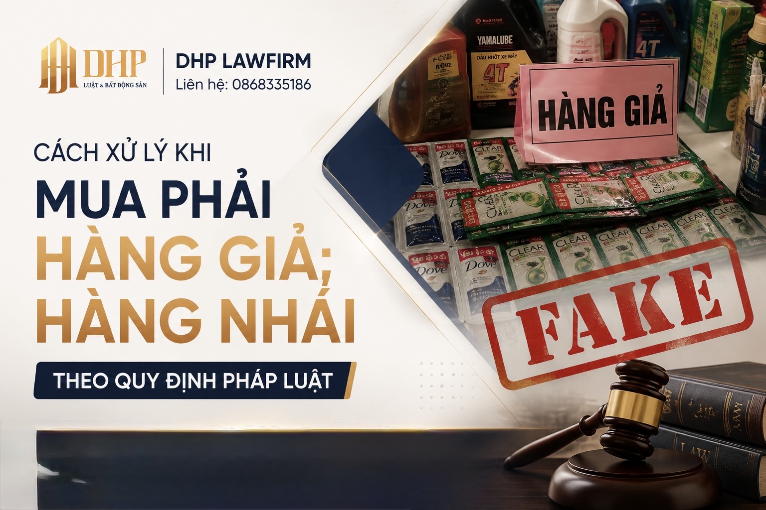 Cách xử lý khi mua phải hàng giả hàng nhái theo quy định pháp luật mới nhất 2026