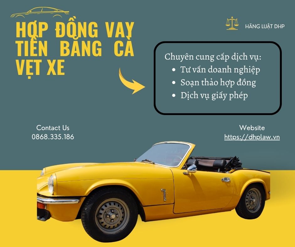 Mẫu Hợp đồng vay tiền bằng cà vẹt xe mới nhất năm 2025
