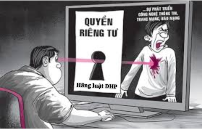 Tự ý đăng tải hình ảnh người khác nên mạng xã hội là xâm phạm quyền riêng tư.