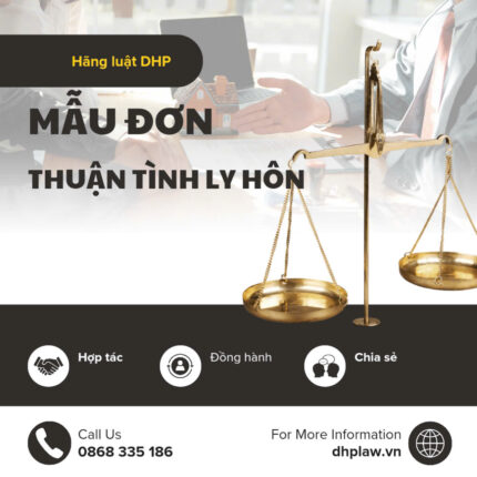 Mẫu đơn thuận tình ly hôn mới nhất