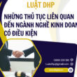 Ngành nghề kinh doanh có điều kiện