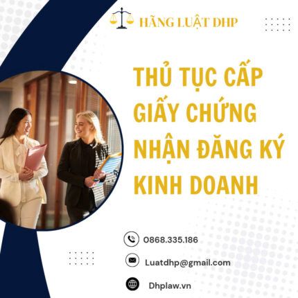 cấp Giấy chứng nhận đăng ký doanh nghiệp