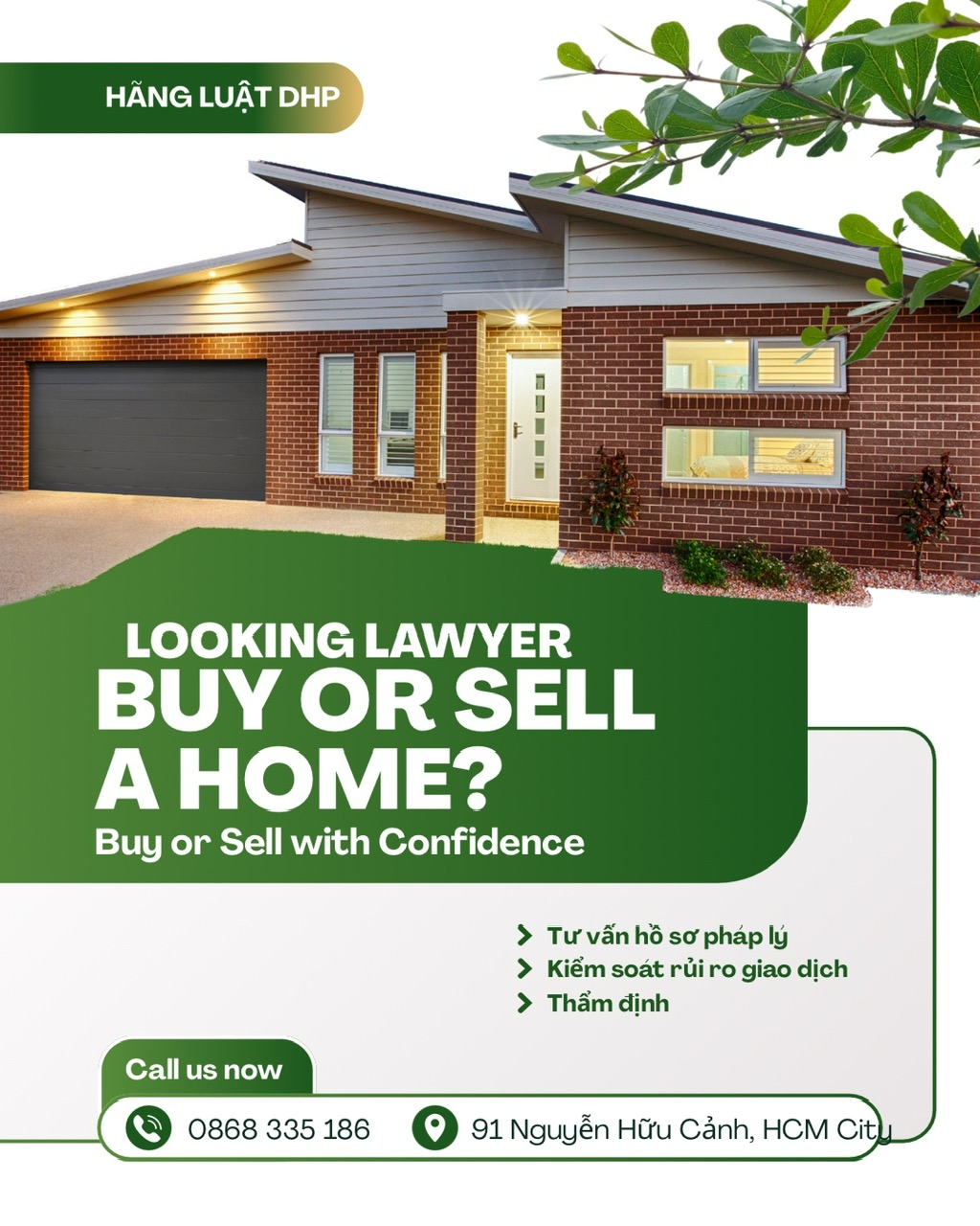 Dịch vụ tư vấn và kiểm soát rủi ro cho người mua nhà