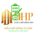 Mẫu hợp đồng tư vấn